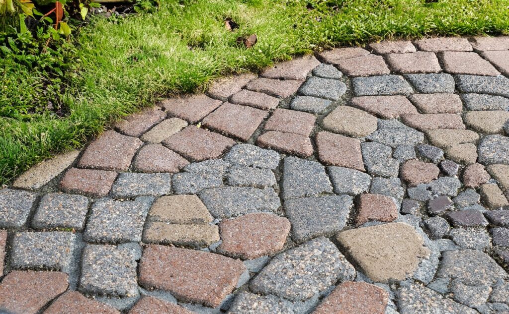 Permeable paving stones